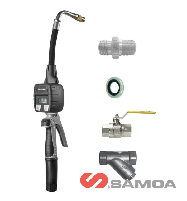 samoa卷盘油枪套装适用于1/2“油软管卷盘