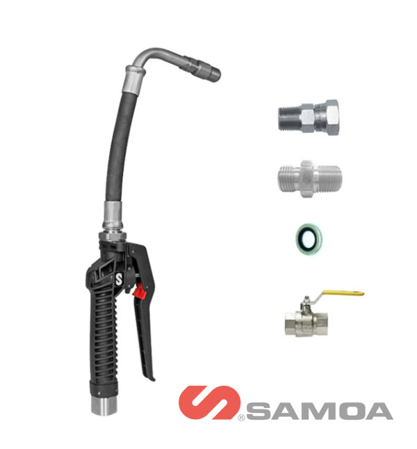 适用于3/8"水和防冻软管卷盘SAMOA流体控制枪套件