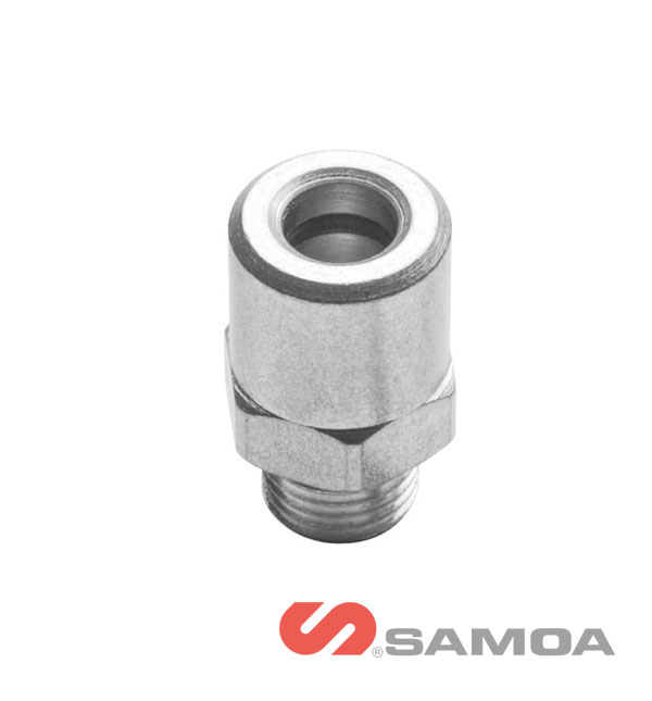 samoa油脂注油接头，ø9 mm-1/4“BSP（M）