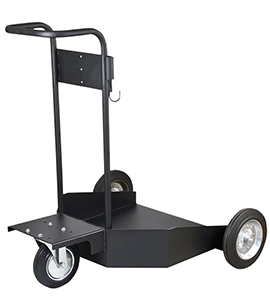 移动式200升油桶小推车，钢结构焊接冲压坚固的加油推车